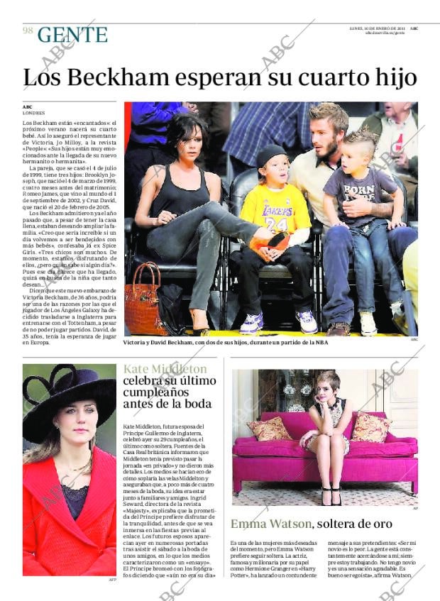 ABC SEVILLA 10-01-2011 página 98