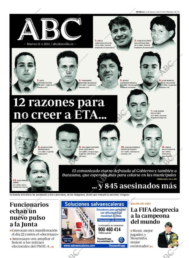 ABC SEVILLA 11-01-2011 página 1