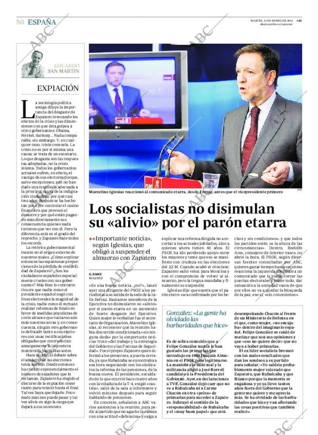 ABC SEVILLA 11-01-2011 página 50
