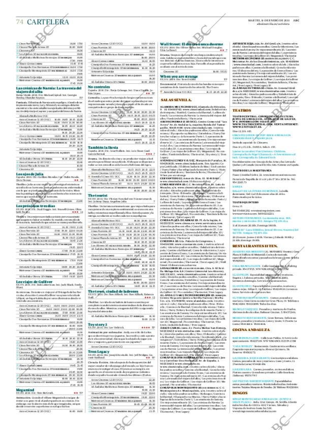 ABC SEVILLA 11-01-2011 página 74