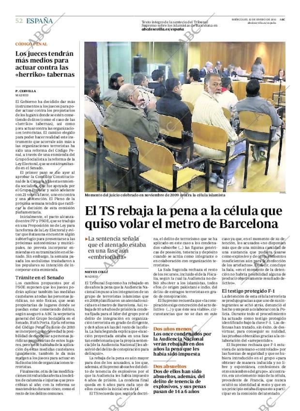 ABC SEVILLA 12-01-2011 página 52