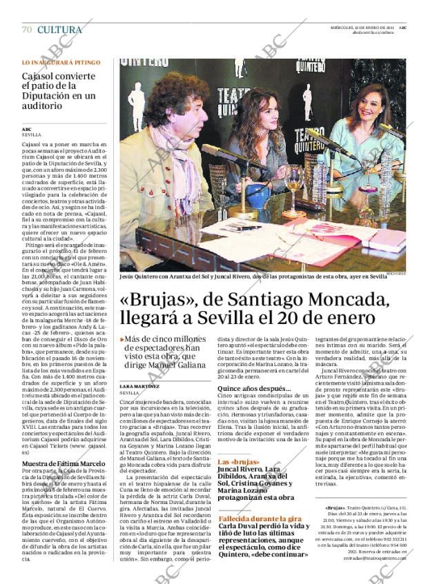 ABC SEVILLA 12-01-2011 página 70