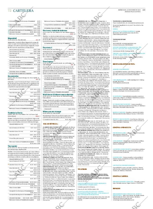 ABC SEVILLA 12-01-2011 página 72