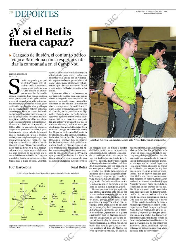 ABC SEVILLA 12-01-2011 página 78