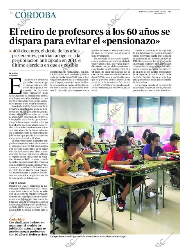 ABC CORDOBA 19-01-2011 página 38