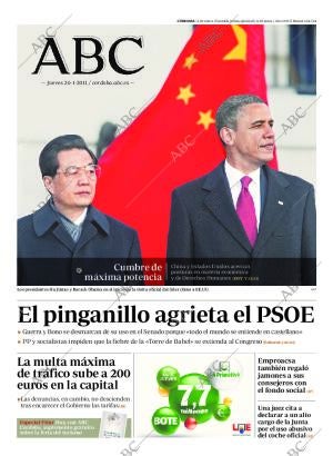 ABC CORDOBA 20-01-2011 página 1