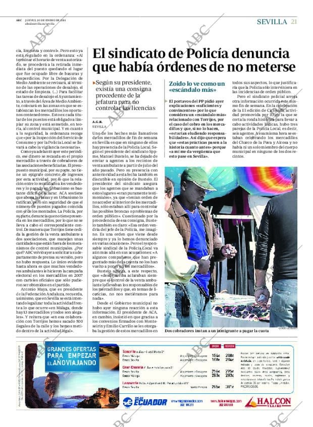 ABC SEVILLA 20-01-2011 página 21