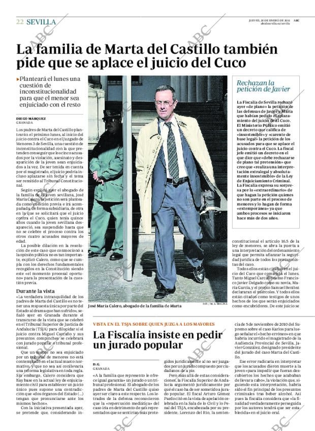 ABC SEVILLA 20-01-2011 página 22