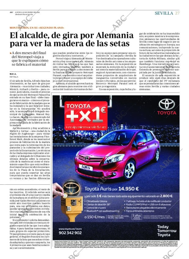 ABC SEVILLA 20-01-2011 página 27