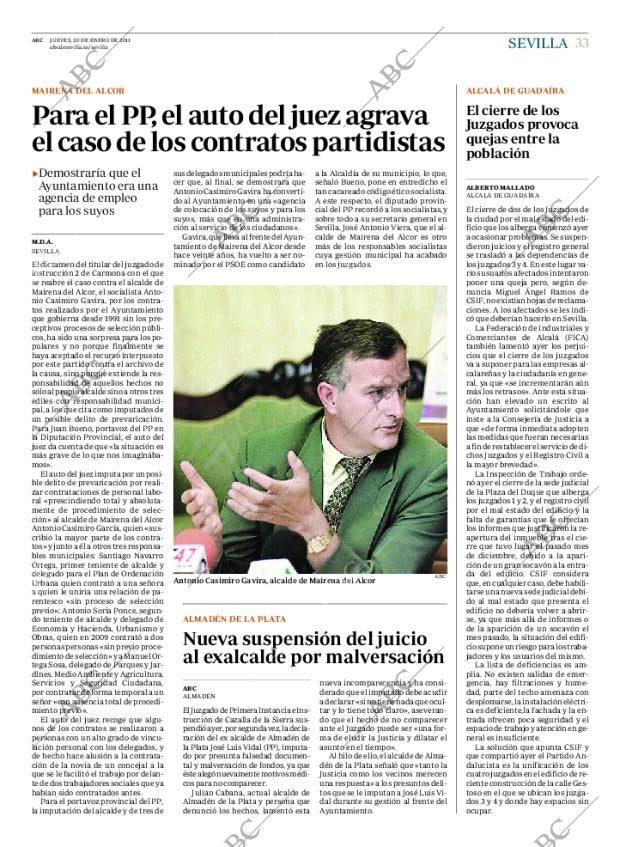 ABC SEVILLA 20-01-2011 página 33