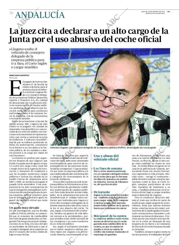 ABC SEVILLA 20-01-2011 página 38