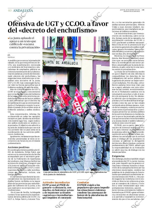 ABC SEVILLA 20-01-2011 página 40