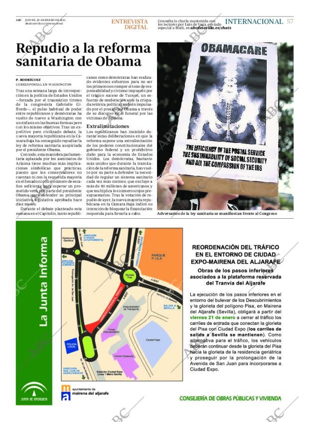 ABC SEVILLA 20-01-2011 página 57