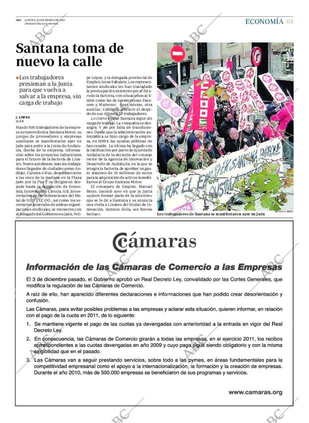 ABC SEVILLA 20-01-2011 página 61