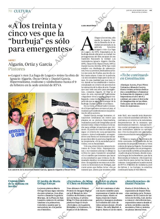 ABC SEVILLA 20-01-2011 página 70