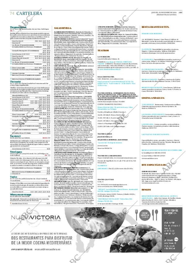 ABC SEVILLA 20-01-2011 página 74