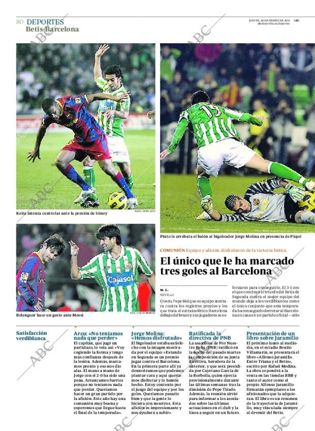 ABC SEVILLA 20-01-2011 página 80