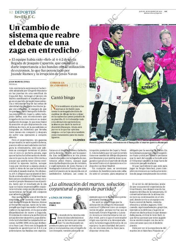 ABC SEVILLA 20-01-2011 página 82