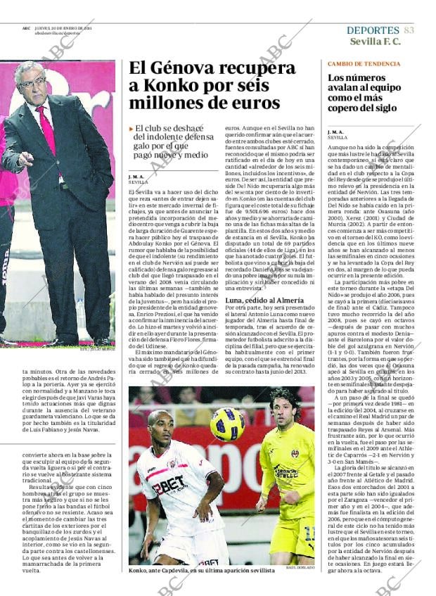 ABC SEVILLA 20-01-2011 página 83