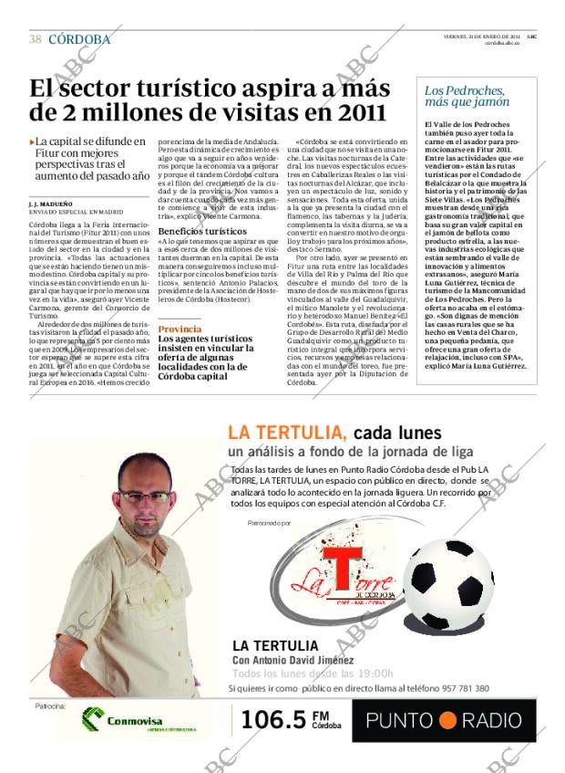 ABC CORDOBA 21-01-2011 página 38