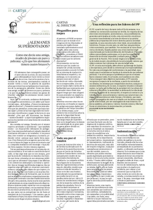 ABC SEVILLA 21-01-2011 página 18