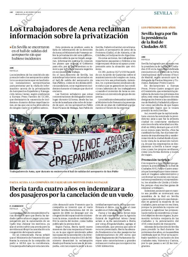 ABC SEVILLA 21-01-2011 página 27