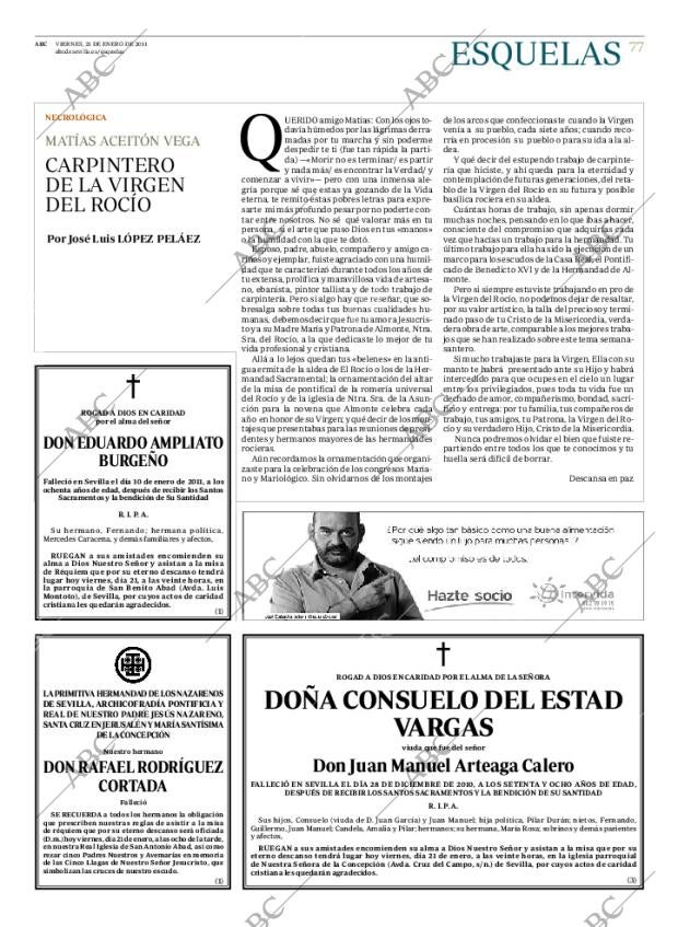 ABC SEVILLA 21-01-2011 página 77