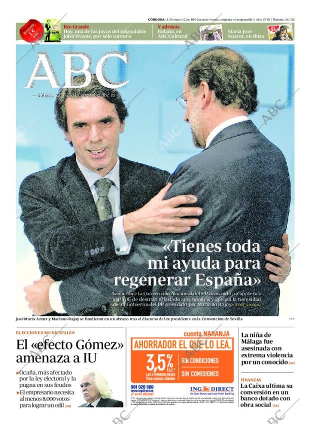 ABC CORDOBA 22-01-2011 página 1