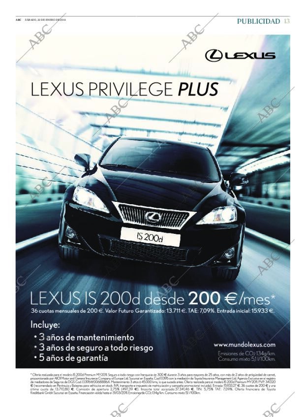 ABC CORDOBA 22-01-2011 página 13