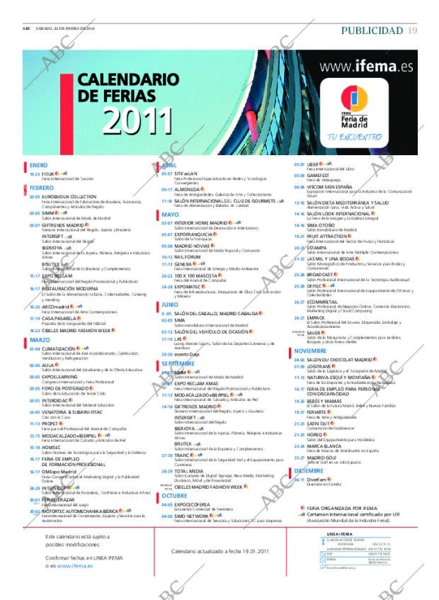 ABC CORDOBA 22-01-2011 página 19