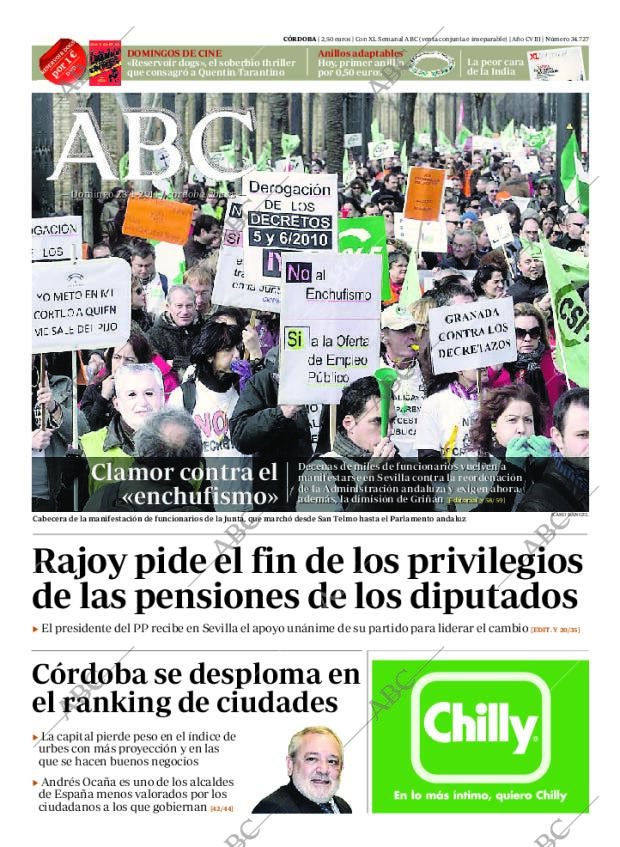 ABC CORDOBA 23-01-2011 página 1