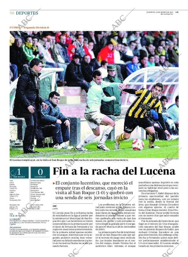 ABC CORDOBA 23-01-2011 página 98