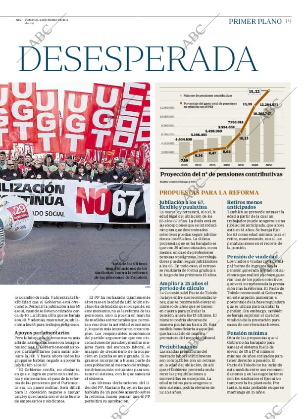 ABC MADRID 23-01-2011 página 19