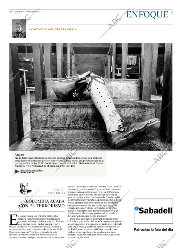 ABC MADRID 23-01-2011 página 5