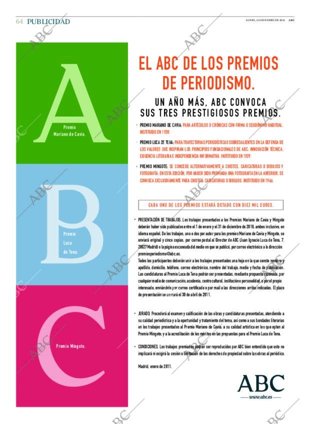 ABC CORDOBA 24-01-2011 página 64