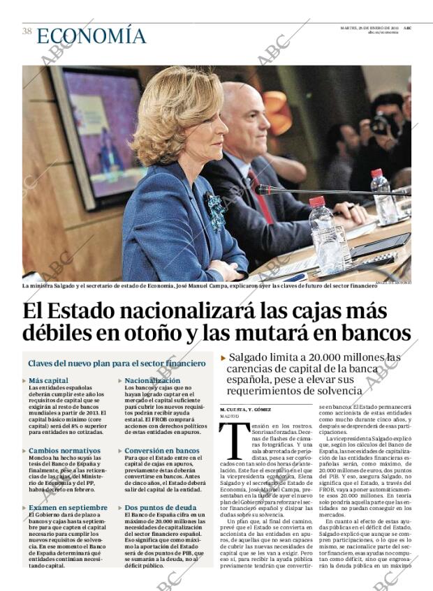 ABC MADRID 25-01-2011 página 38