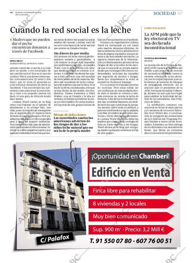 ABC MADRID 25-01-2011 página 57