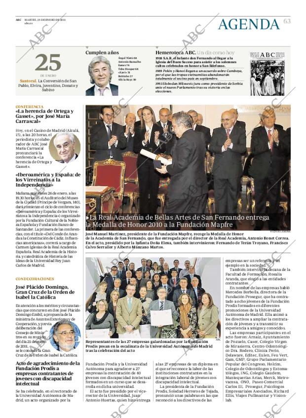 ABC MADRID 25-01-2011 página 63
