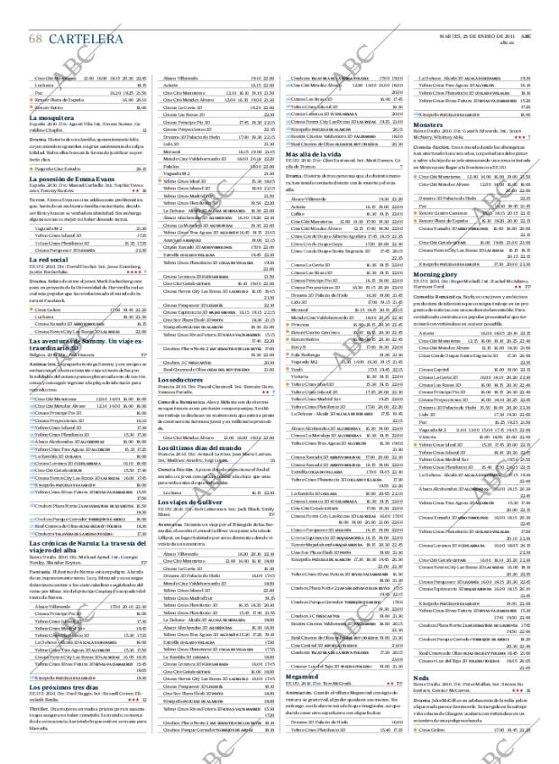 ABC MADRID 25-01-2011 página 68