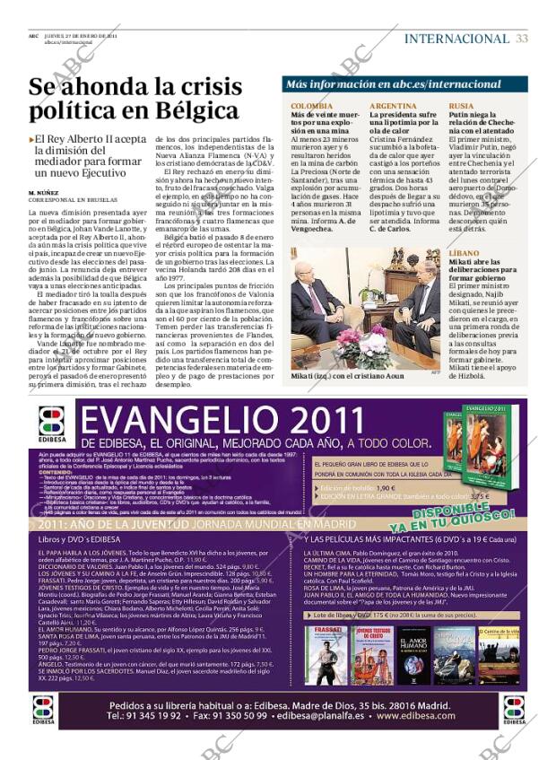 ABC MADRID 27-01-2011 página 33