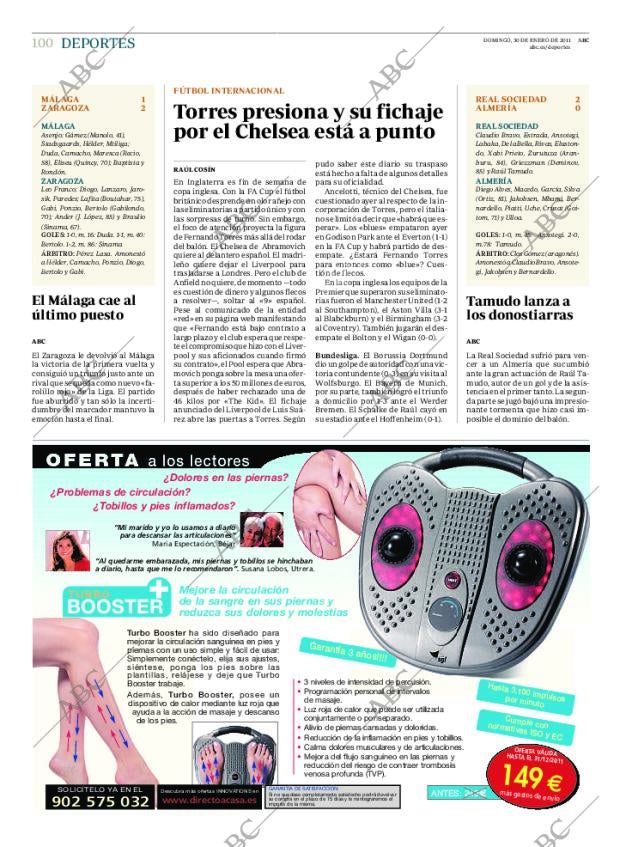 ABC MADRID 30-01-2011 página 100