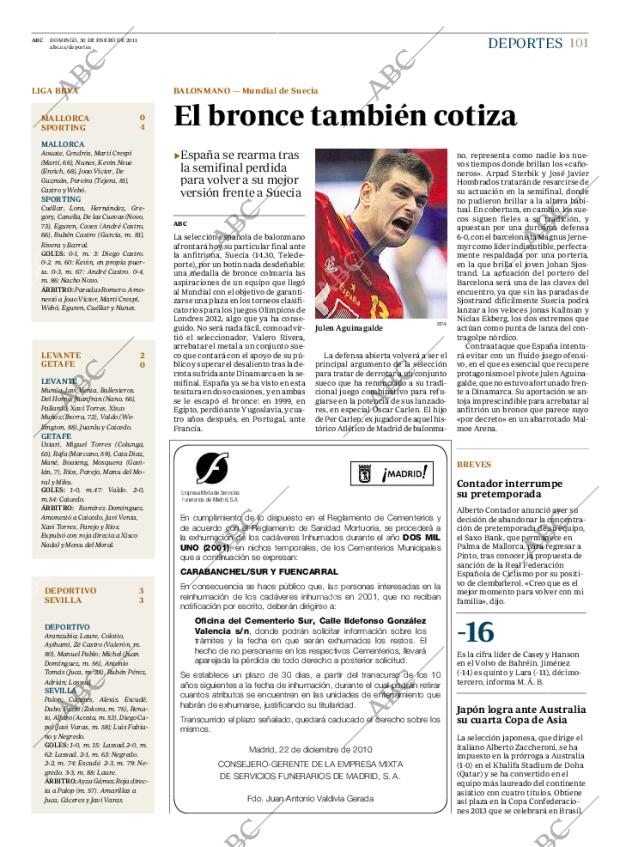 ABC MADRID 30-01-2011 página 101
