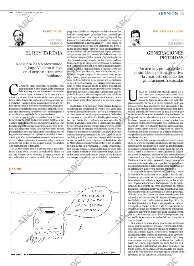 ABC MADRID 30-01-2011 página 15