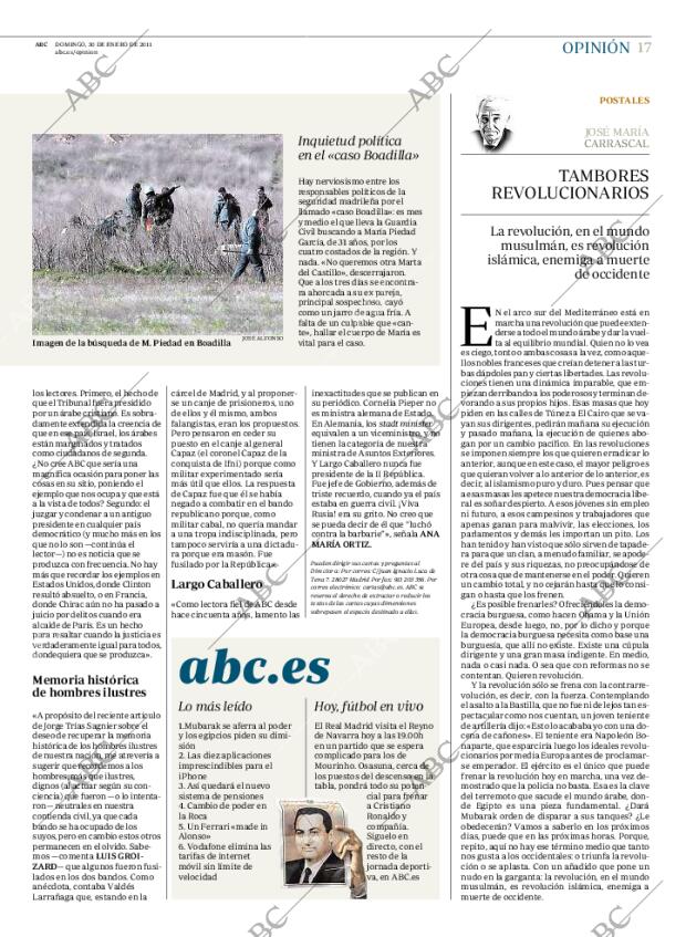 ABC MADRID 30-01-2011 página 17