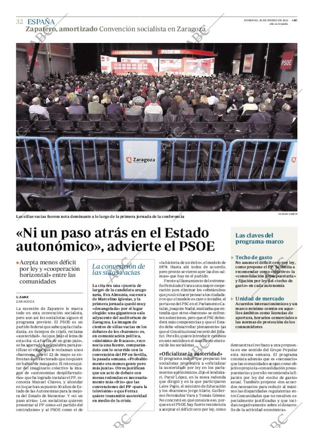 ABC MADRID 30-01-2011 página 32