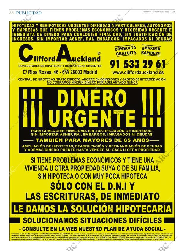 ABC MADRID 30-01-2011 página 36