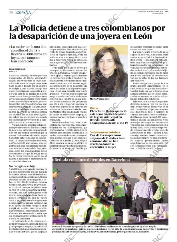 ABC MADRID 30-01-2011 página 38