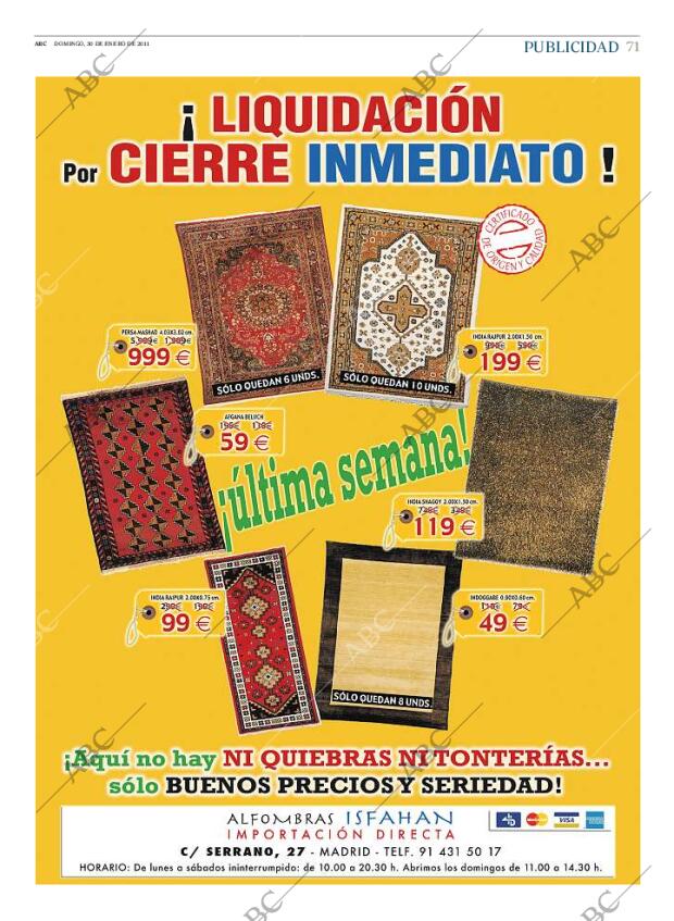 ABC MADRID 30-01-2011 página 71