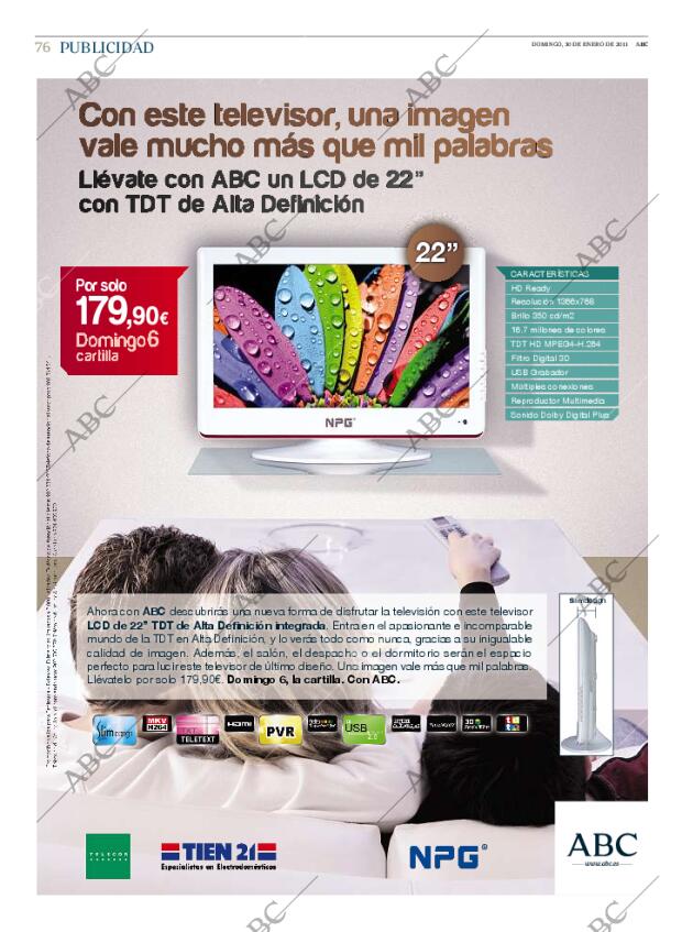 ABC MADRID 30-01-2011 página 76