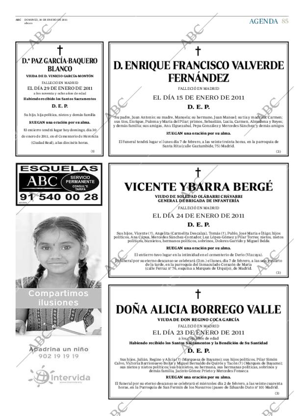 ABC MADRID 30-01-2011 página 85